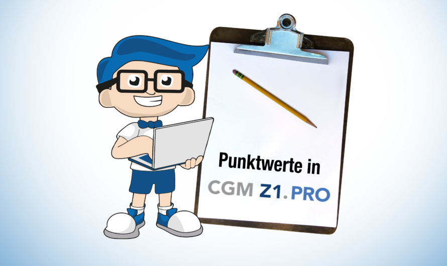 Eine Punktwerterhöhung in CGM Z1.PRO hinterlegen