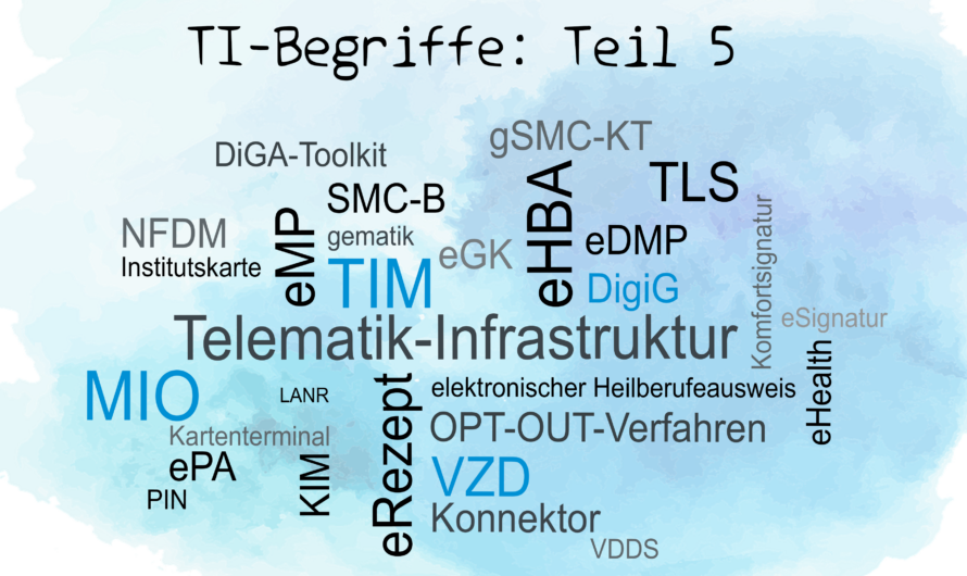 Telematik-Begriffe Teil 5